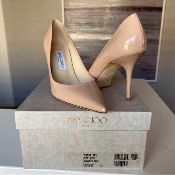 powder pink heels